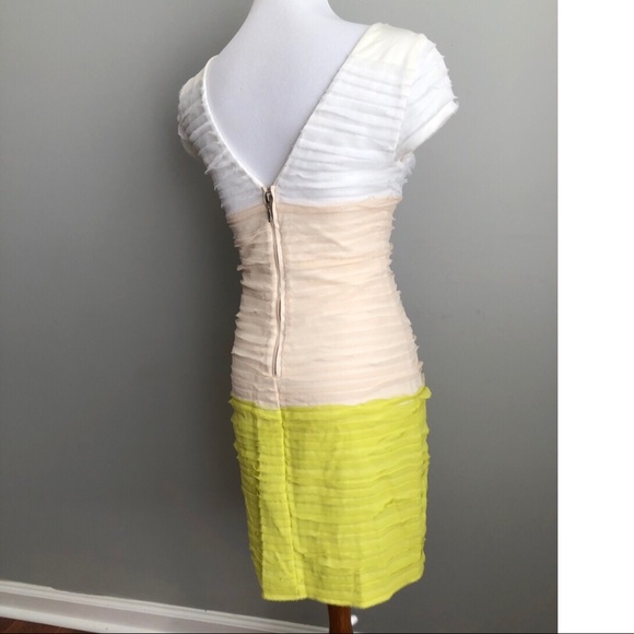 BeBe body-con layered raw hem π - Picture 5 of 6